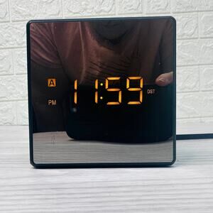 Sony Model NO. ICF-C1 Alarm Clock Radio AM/FM LED Digital Display Black Plug In